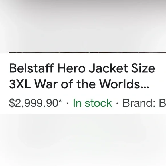 Belstaf Leather XL Tom Cruise Hero ‘War of the worlds” Collectors Coat - Picture 9 of 9